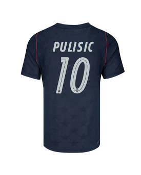 Billige Fotballdrakt Forente stater Christian Pulisic #10 Replika Bortedrakt VM 2026 Kortermet Billige Fotballdrakt Forente stater Christian Pulisic #10 Replika Bortedrakt VM 2026 Kortermet